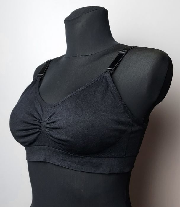 Nowy bezszwowy biustonosz do karmienia_L