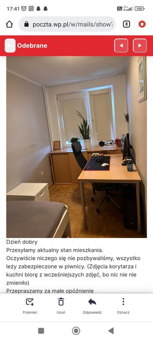 Wynajmie mieszkanie oś. Leśne