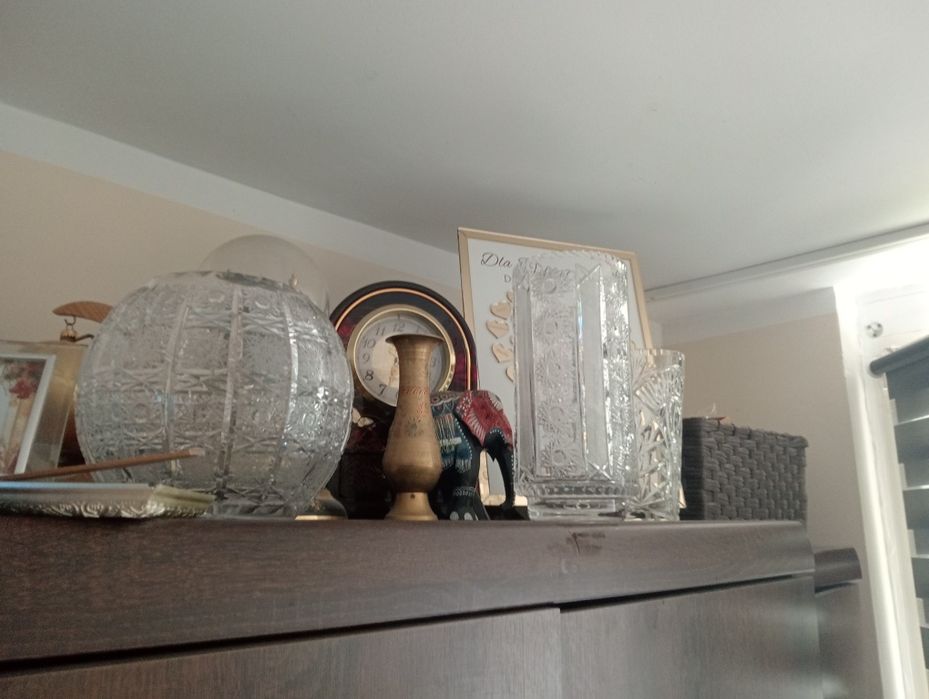 Kryształowe wazony z czasów prl-u