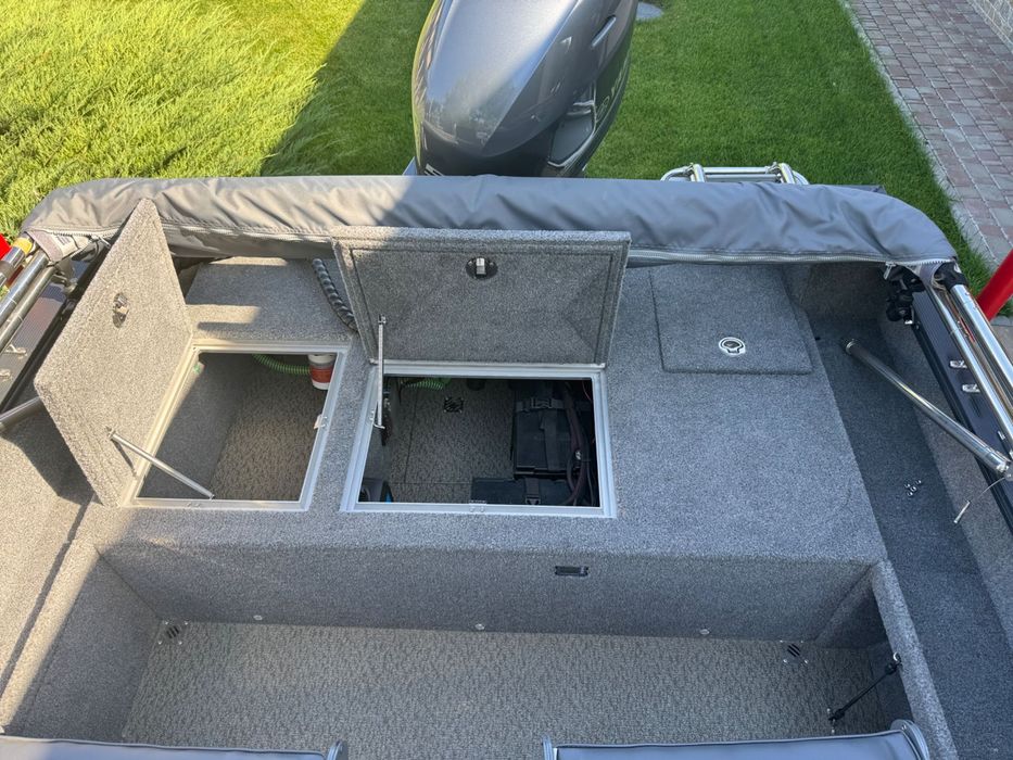 Катер алюминиевый ALBA 440 c