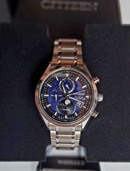 Nowy zegarek Citizen BY1010-81L Tsuki-yomi Moonphase Eco-Drive Radio C