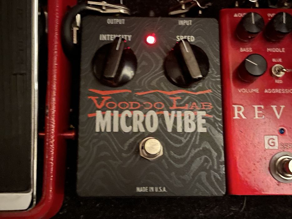 Voodoo Lab Micro Vibe UniVibe Uni-Vibe Uni Vibe Microvibe VooDooLab USA voodo 100% prawdziwy analog efekt gitarowy Hendrix