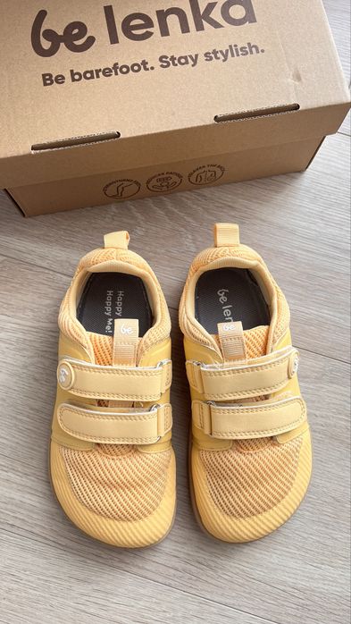Buty barefoot Be Lenka Bounty Kids 30 żółte