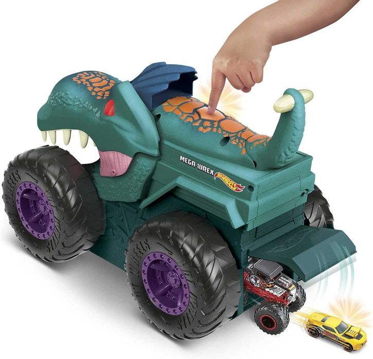 Машинка Hot Wheels Monster Trucks Mega Wrex GYL13 Ігровий набір