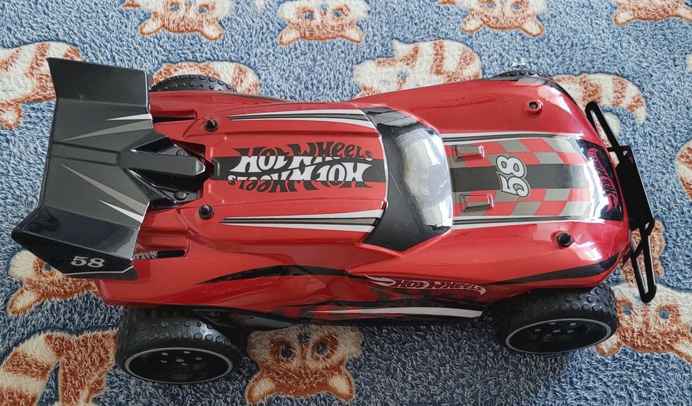 Samochód zdalnie sterowany Hot Wheels Gator 63652 3 lata + czerwony 1: