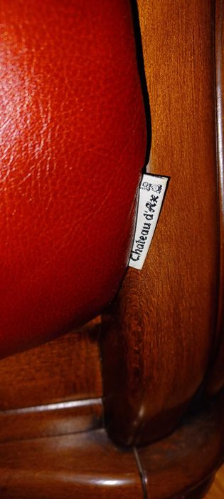 Sofas Chateau d'Ax (pele genuina)