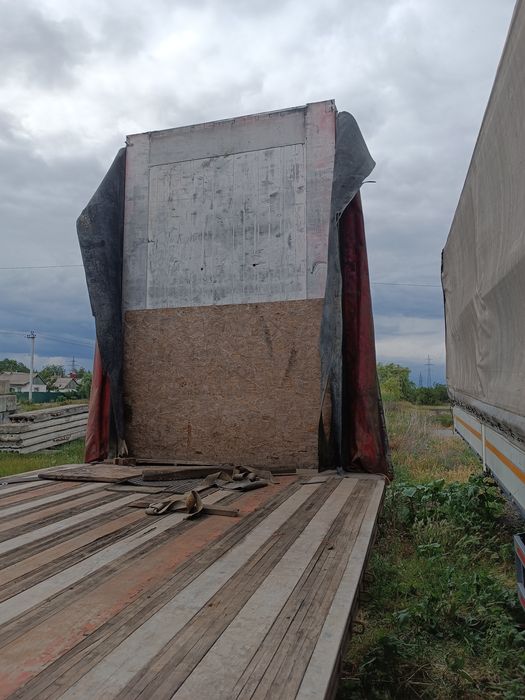 Передний борт алюминиевый