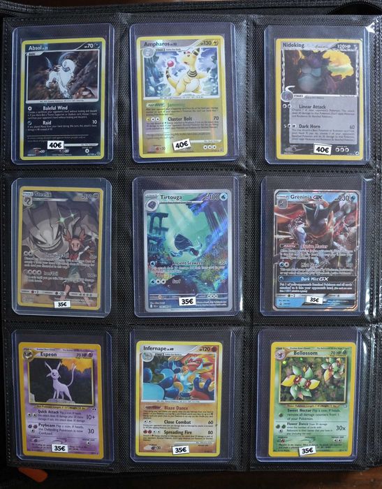 Cartas/Singles Pokémon TCG Inglês/English