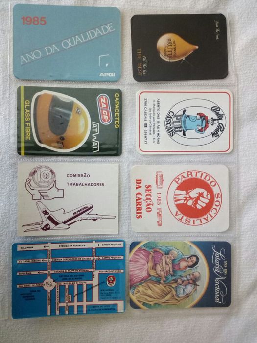 Coleção de 111 calendarios