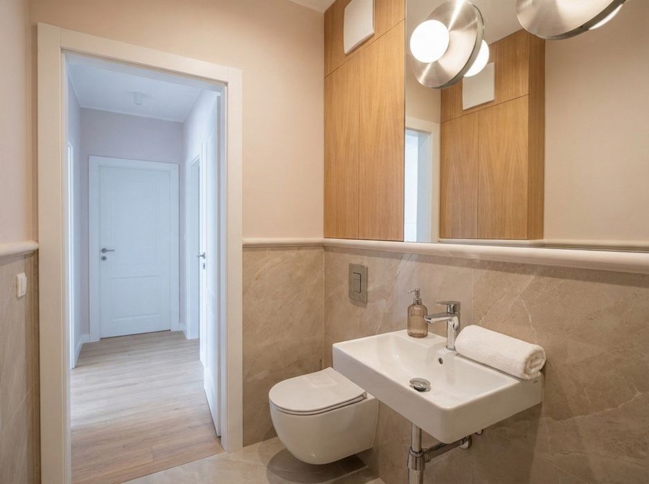 Nowoczesne 3-pokojowe mieszkanie 70m2 | Balkon | Metro