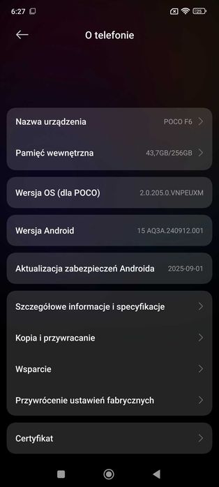 Poco F6 Green 8/256
