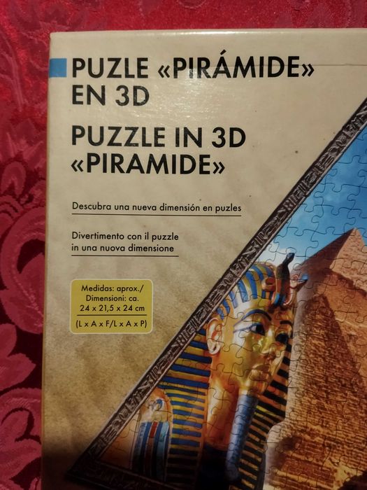 Puzzle 3D Pirâmide Egipto