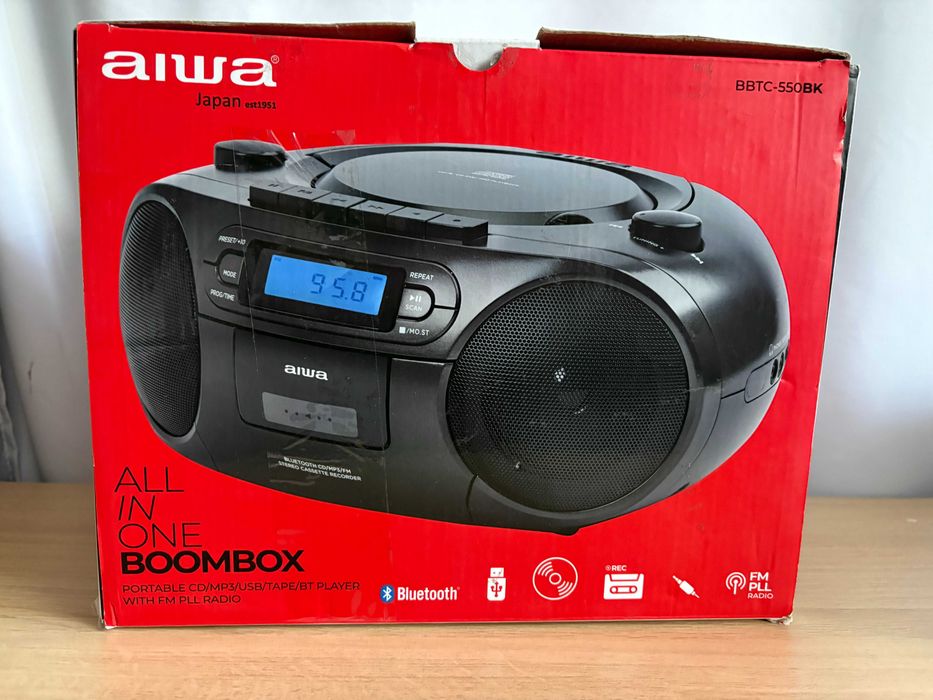 Radioodtwarzacz Aiwa BBTC-550BK
