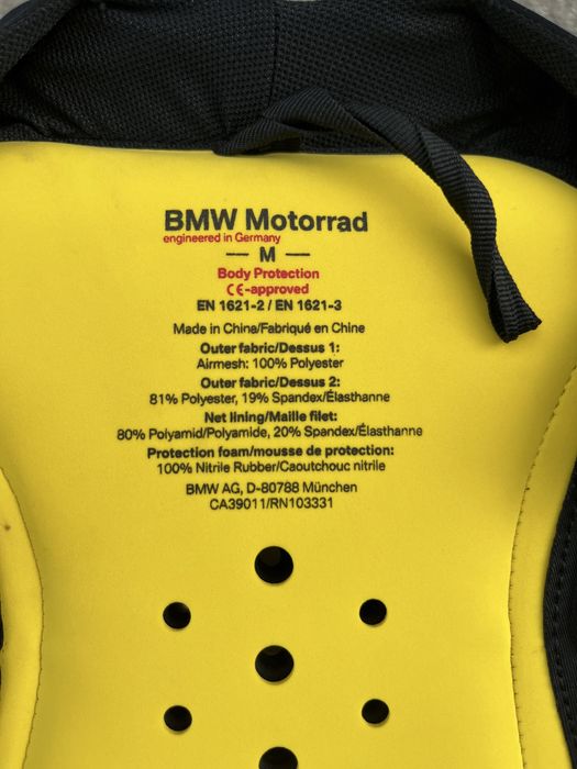 Colete mota BMW com protecções