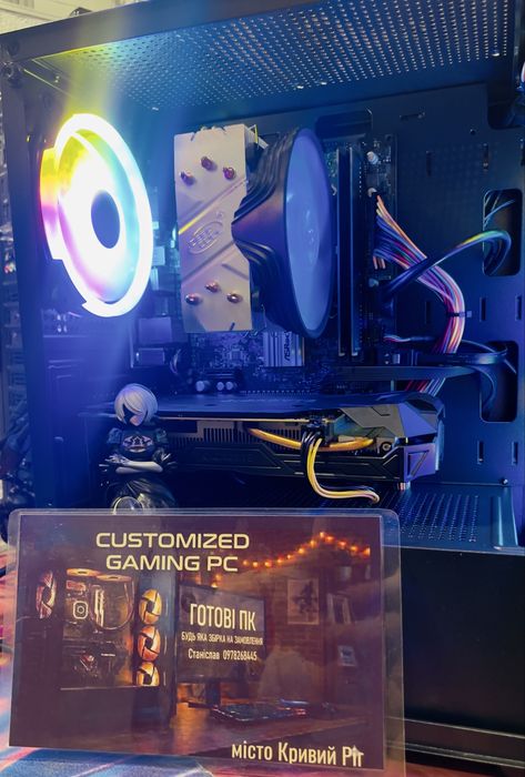 Игровой пк/PC/i5 10400f/GTX 1060GB/SSD+HDD/16RAM!AsRock!