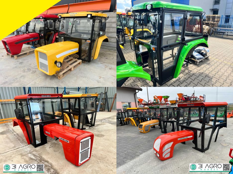 Kabina Ursus Kabina ciągnikowa z błotnikami/ kabina bez błotników C330 C-330 C360 C-360 MF235 MF255 T25 T-25 +wycieraczka / Dostawa całe PL --RATY--
