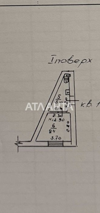 1-комнатная квартира по адресу Куликово поле пл. (площадь 13,5 м²) - Atlanta.ua - фото 11