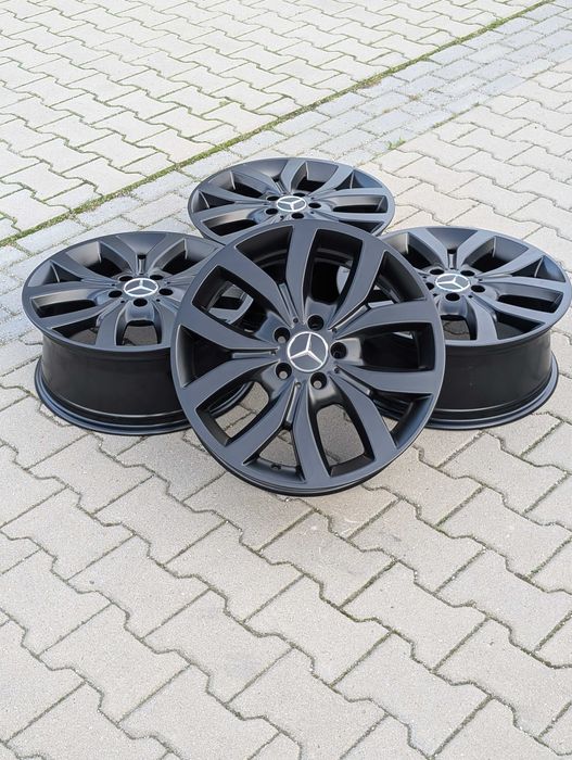 4x FELGI aluminiowe oryginalne Mercedes CLA E-KLASA V-KLASA 5x112 7,5j
