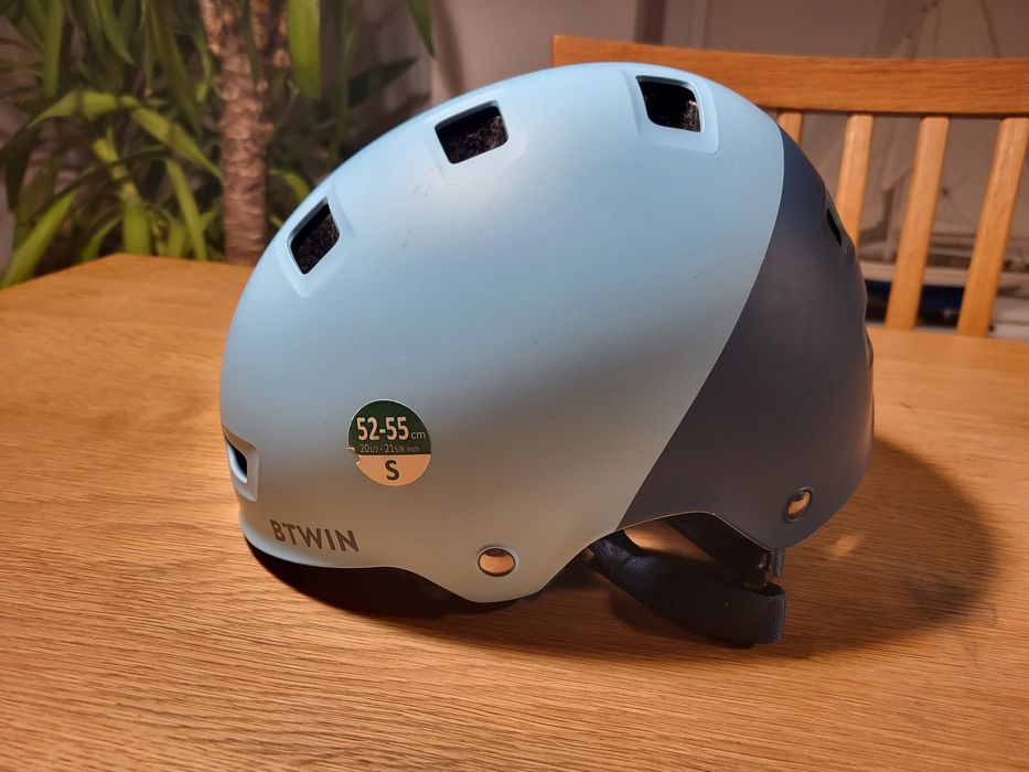Kask dzieciecy BTWIN roz. S 52-55cm