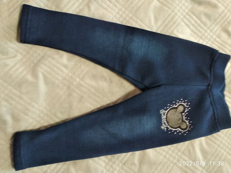 Лосины на меху на девочку