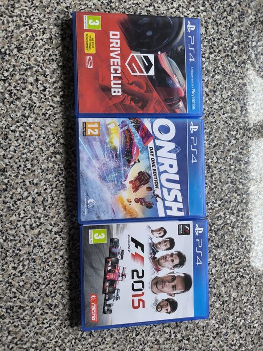 Onrush/Driveclub/F1 2015 PlayStation 4