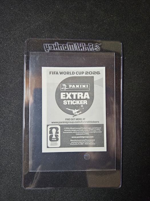 Extra Sticker Valverde Real Madrid Mundial 2026