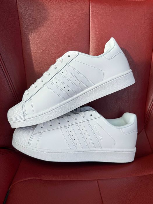 (БЕЗ ПЕРЕДОПЛАТИ) Adidas Superstar Triple White найк адідас суперстар повністю білі