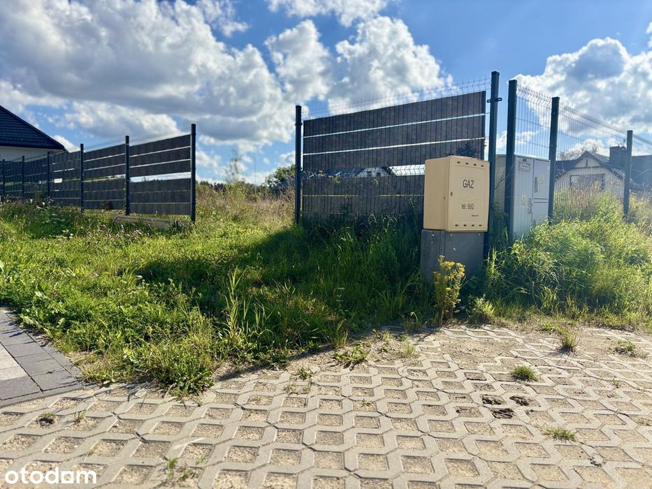 Działka budowlana Koszalin, pełne media, ogrodzona, 15 min nad morze!
