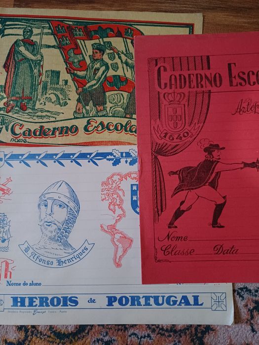 Livro de leitura 4 classe e cadernos diarios