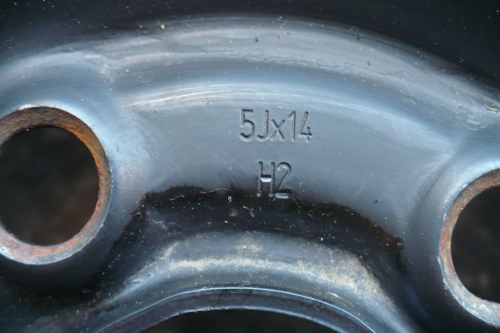 Felgi Stalowe 5X100 5JX14" VW SKODA Oryginał Komplet
