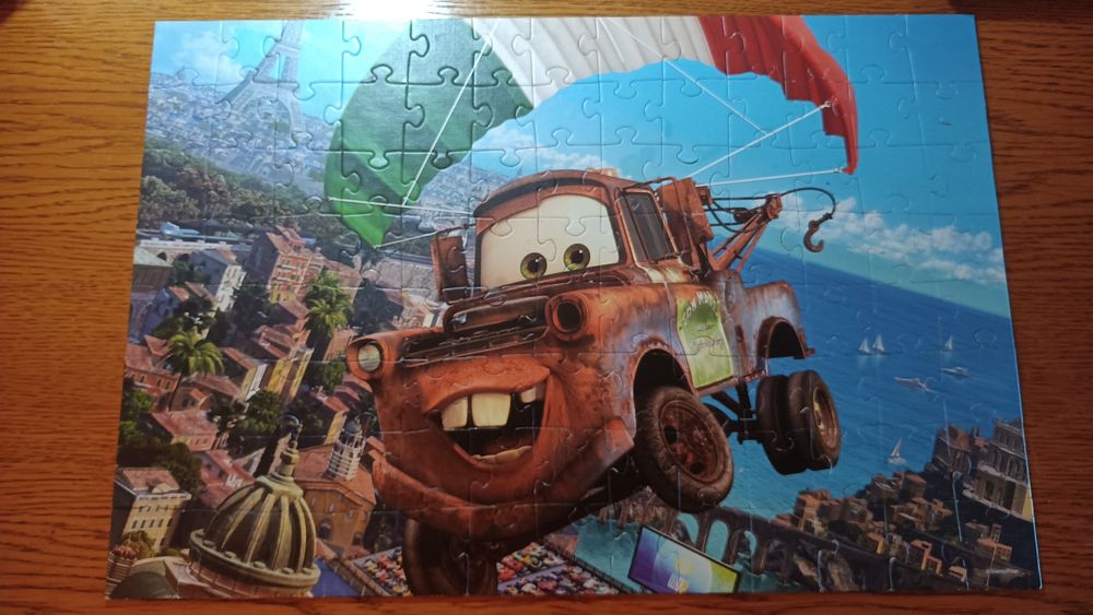 Puzzle Trefl Auta Złomek 100 elementów