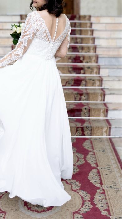 Весільна сукня, вдягалась лише на розпис. Ідеальний стан