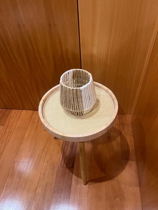 Mesa de centro em bambu