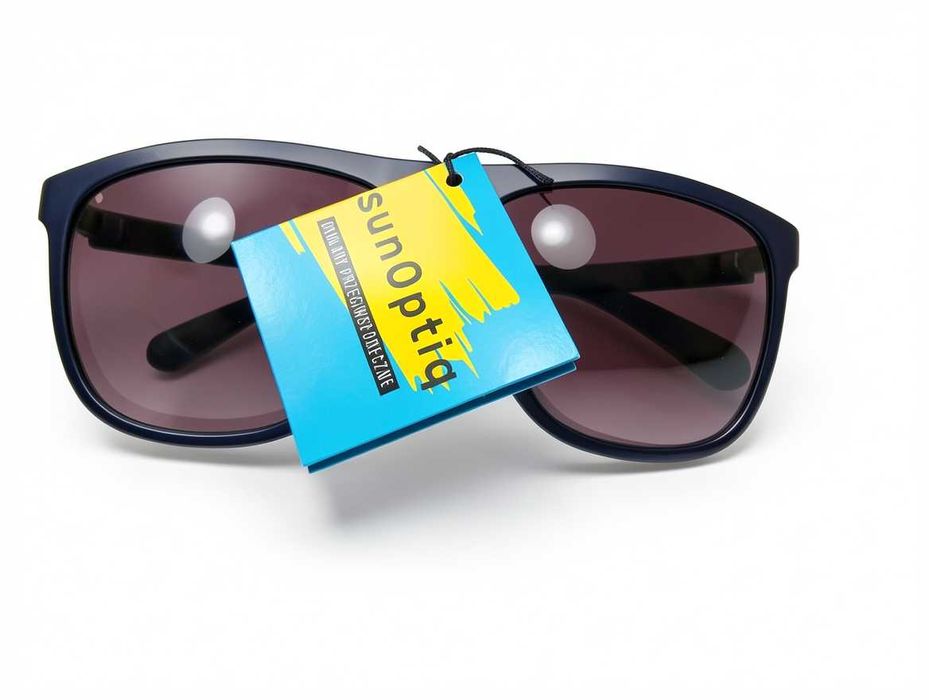 F047 Okulary Przeciwsłoneczne SunOptic Granatowe UV400 Kat. 3