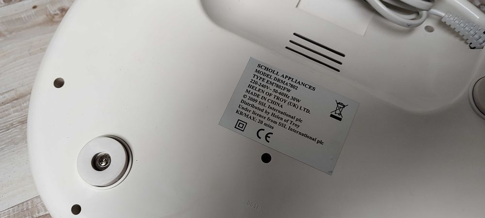 Masażer do stóp SCHOLL Shiatsu DRMA 7802 - Grzanie - Chłodzenie