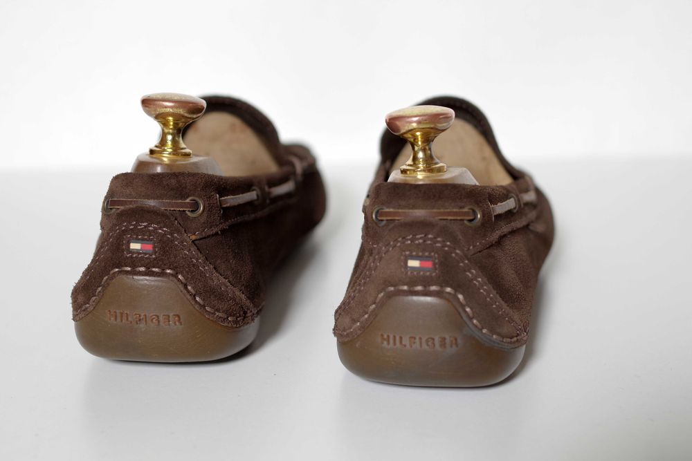 Мокасины Tommy Hilfiger Bally 44разм оригинал замша отличное состояние