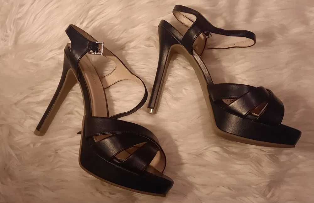 Catwalk buty na obcasie szpilki sandałki platforma 38