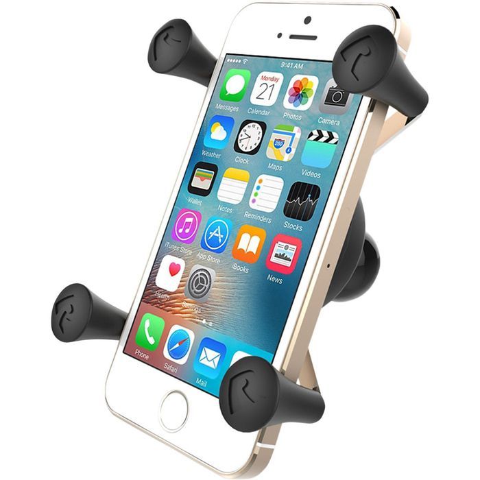 ram mount cradle holder large phone/phablet composite black