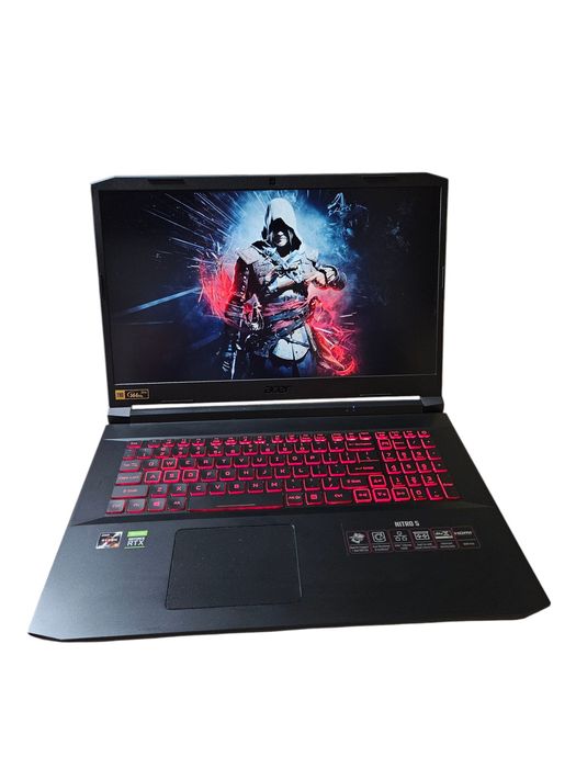 Laptop gamingowy ACER NITRO 5 RTX 3050 RYZEN 5600 SSD 1TB matryca 17.3",  144hz 3ms, gwarancja rozruchowa 30dni