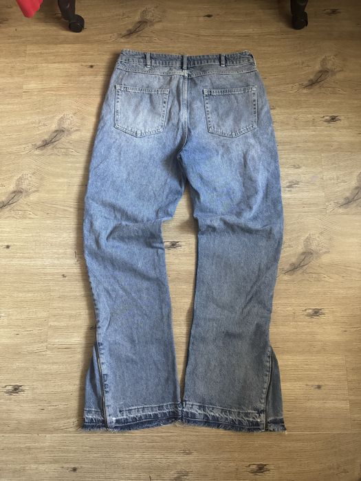 Zara flared zip джинси зара флейред