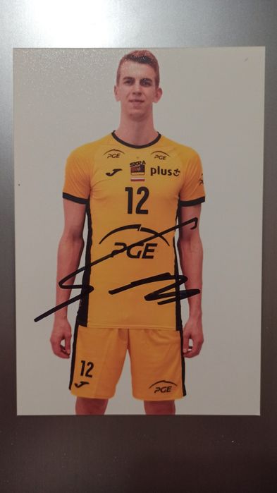 Artur Szalpuk autograf siatkówka reprezentacja Polski Warszawa