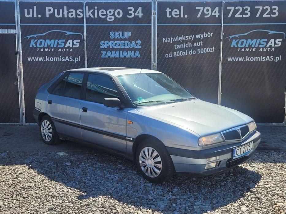Lancia Delta 1.6 + GAZ 75KM 1994r + alufelgi Lancia TORUŃ