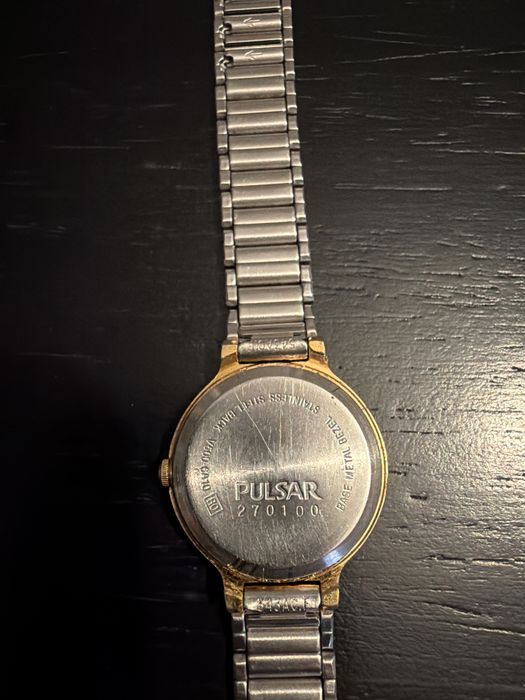 Relógio Pulsar Vintage Quartz – Movimento Japonês V500 – Grupo Seiko
