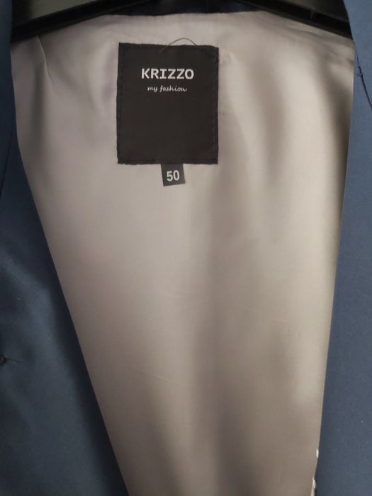 Krizzo Płaszczy wiosenny granatowy M