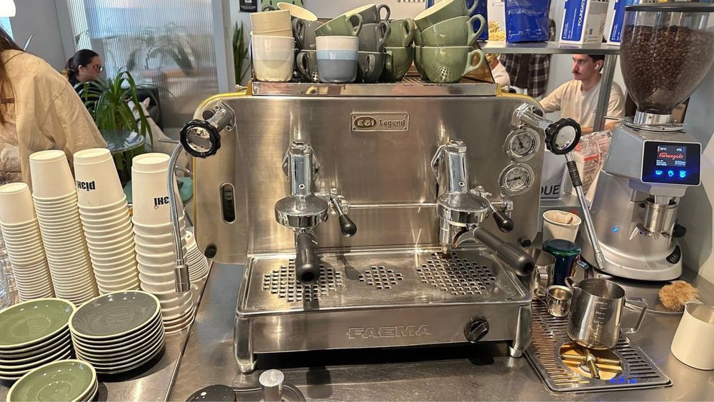 Faema E61 Legend 2 групи – легендарна кавомашина з Італії