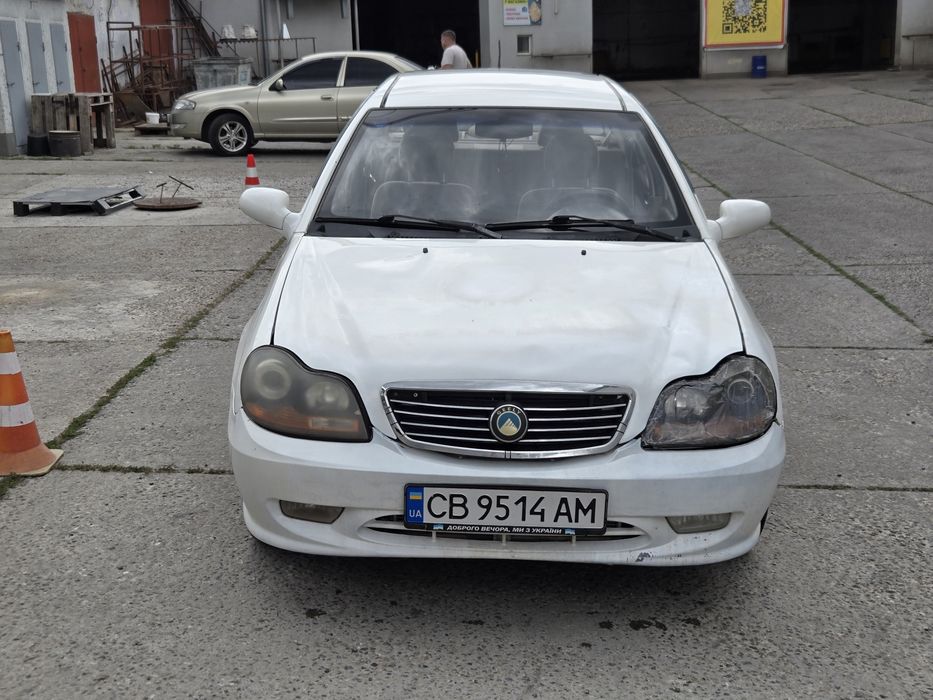 geely ck1 2008 поварена на новій зимовій гумі