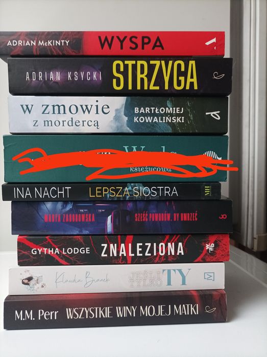 Zestaw książek różne