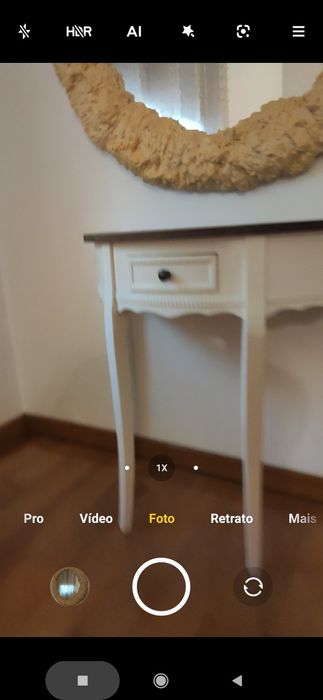 Mesa decorativa como nova