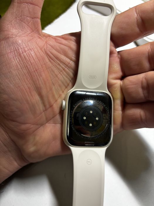 Apple Watch Series 7 45mm Starlight (GPS) / Чудовий стан / АКБ 87%