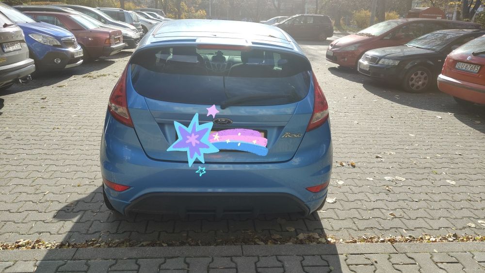 Ford Fiesta MK7 2009 USZKODZONY